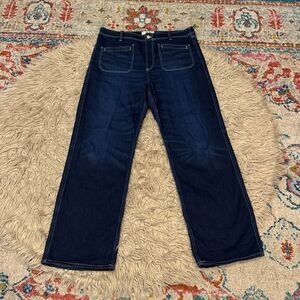 We The Free People Wide Leg Patch Pocket Sailor jeans size 32